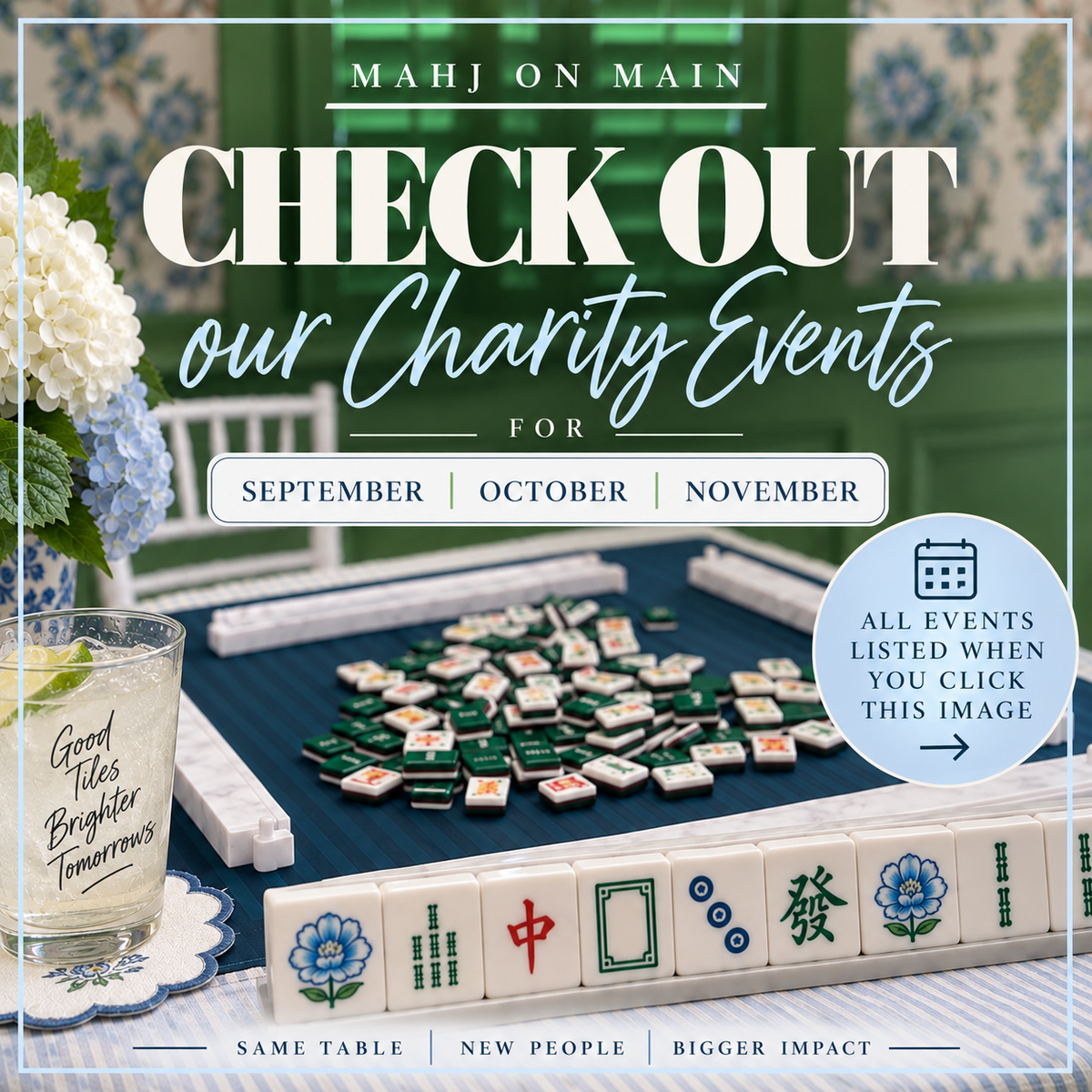 Open Play ~ Charity Events