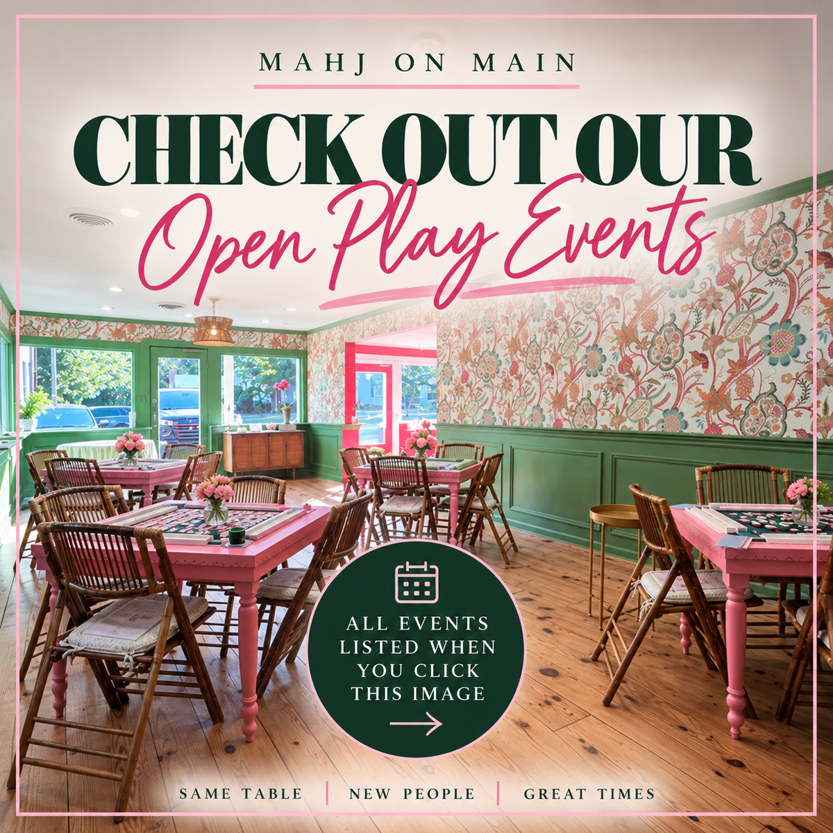 Open Play ~ Theme Events