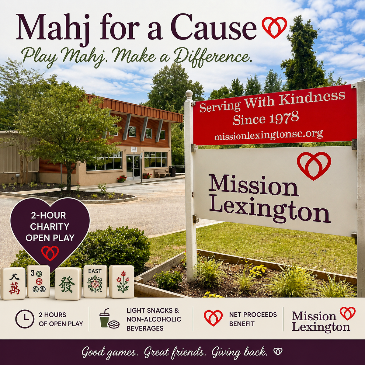 Open Play ~ Charity Events